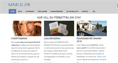 Desktop Screenshot of naturligsyn.se