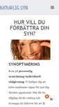 Mobile Screenshot of naturligsyn.se